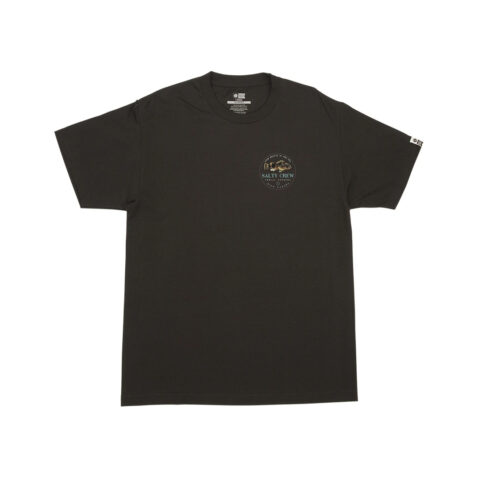 Salty Crew Bottom Feeder Short Sleeve T-Shirt Black Front