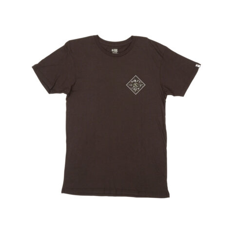 Salty Crew Tippet Refuge Short Sleeve T-Shirt Coal Front