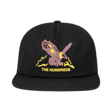 The Hundreds Storm Snapback Hat Black
