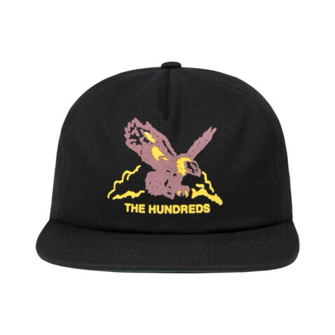 The Hundreds Storm Snapback Hat Black Front