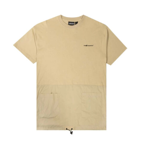 The Hundreds Terrain T-Shirt Khaki Front