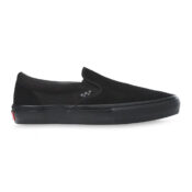 Vans Checkerboard Skate Slip-On Black Black 3