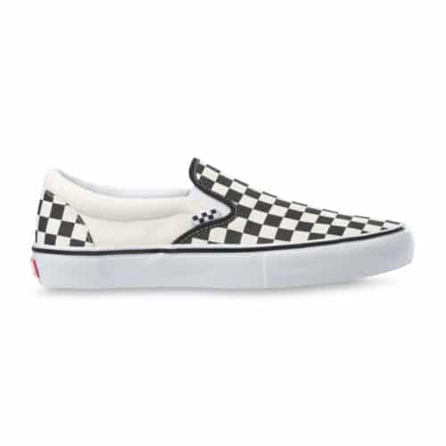 Vans Checkerboard Skate Slip-On Black Off White 3