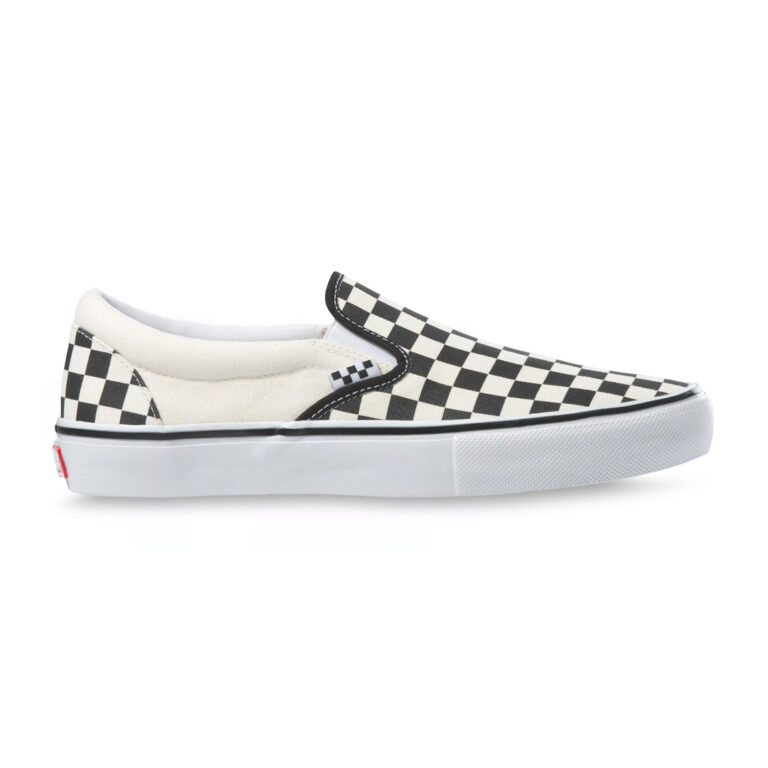 Vans Checkerboard Skate Slip-On Black Off White 3