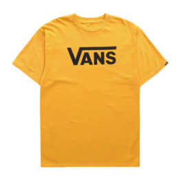 Vans Classic Short Sleeve T-Shirt Golden Glow Black