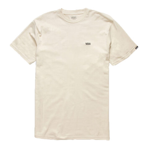 Vans Left Chest Logo Short Sleeve T-Shirt Oatmeal Black
