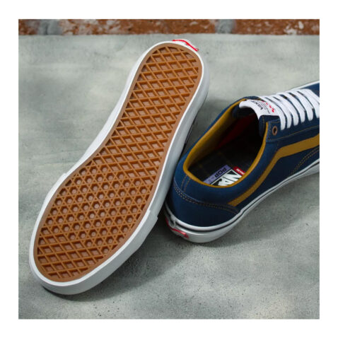 Vans Skate Old Skool Navy Golden Brown 2