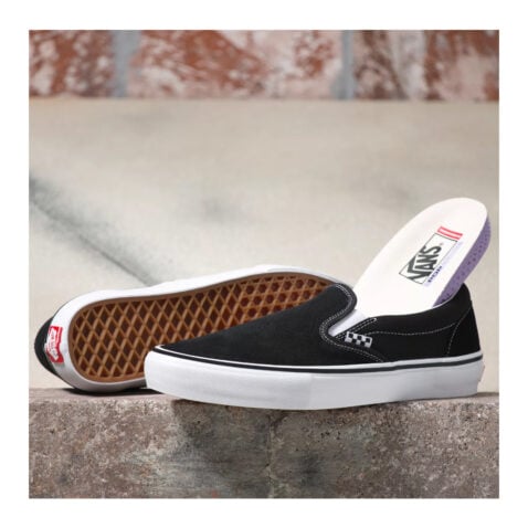 Vans Skate Slip-On Black White Vans Skate Slip-On Black White 1