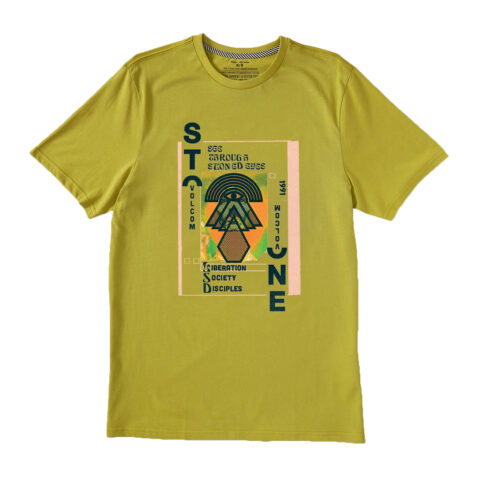 Volcom Acid Text Short Sleeve T-Shirt Oasis