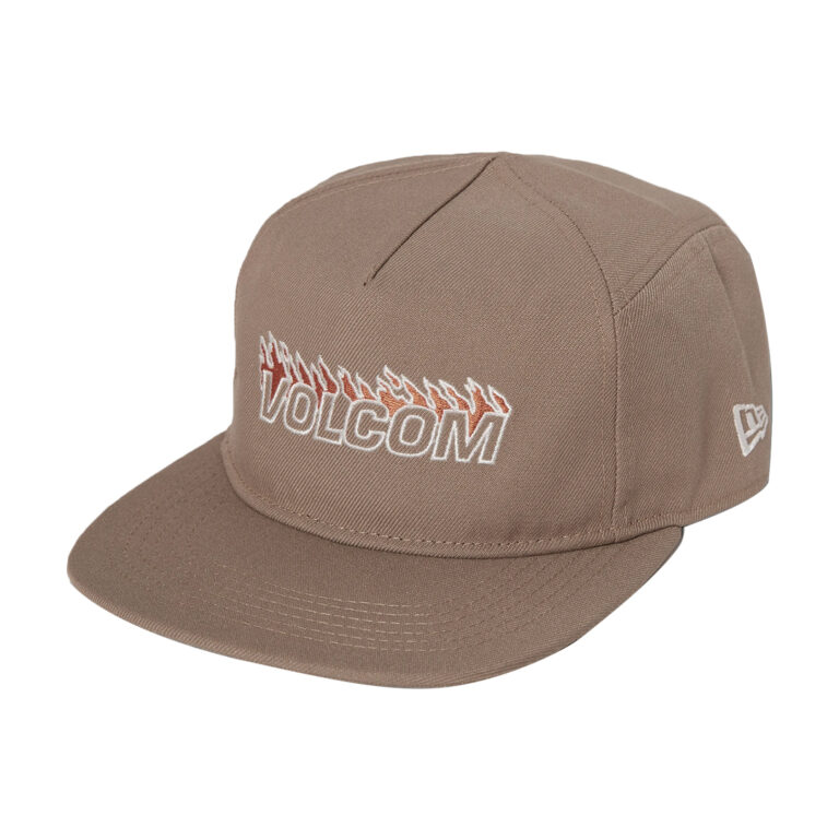 Volcom Tuned New Era Camper Hat Desert Taupe Front Right Volcom Tuned New Era Camper Hat Desert Taupe Front Right