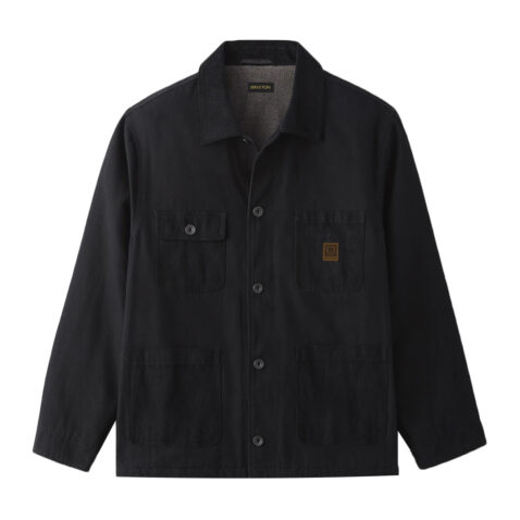 Brixton Union Survey Reserve Coat Black