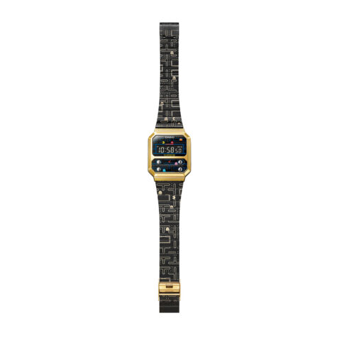 Casio X Pac-Man A100WEPC-1B Watch 2