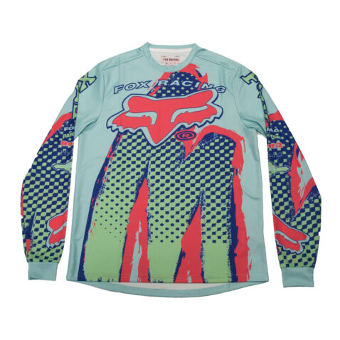 FOX Brushed Long Sleeve Jersey Multi Front