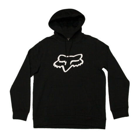 FOX Legacy Pullover Fleece Hooded Sweatshirt Black