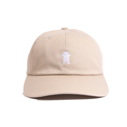 Grizzly OG Bear Dad Hat Stone White