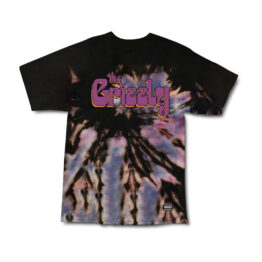Grizzly Stage Dive Short Sleeve T-Shirt Purple Tie Dye