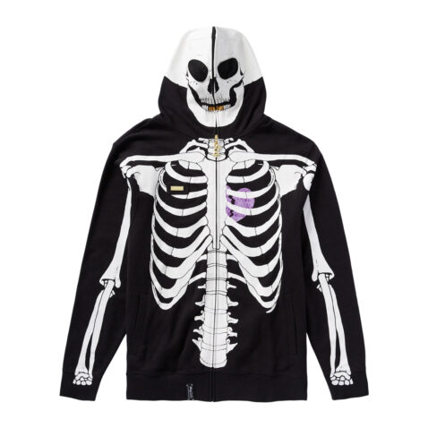 LRG Dead Serious Zip Hoodie Black Front