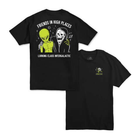 Lurking Class High Places Short Sleeve T-Shirt Black