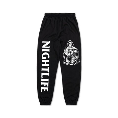 Lurking Class Nightlife Sweatpants Black Front