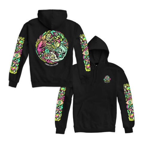 Lurking Class Tallboy Lost And Found Pull Over Hooded Sweatshirt Black