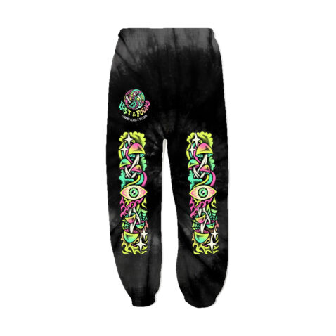 Lurking Class Tallboy Lost & Found Sweatpants Black Tie Dye