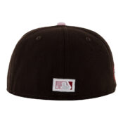 New Era 59Fifty San Diego Padres Padres Strawberry Chocolate Fitted Hat Rear