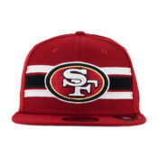 New Era 9Fifty Strike San Francisco 49ers Snapback Hat Red Front