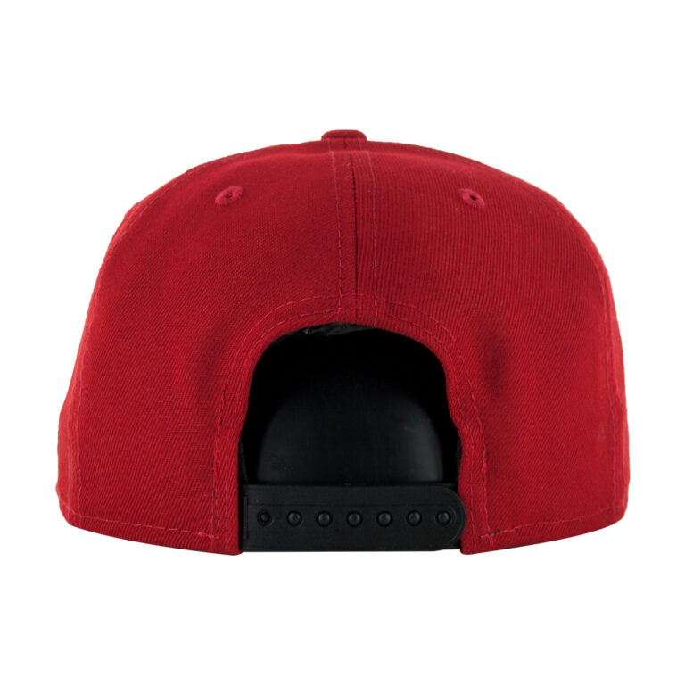 New Era 9Fifty Strike San Francisco 49ers Snapback Hat Red Rear New Era 9Fifty Strike San Francisco 49ers Snapback Hat Red Rear