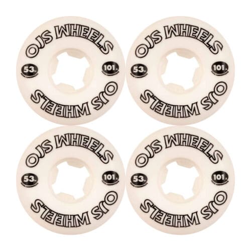 OJS Concentrate 101a Wheels Black White 53mm
