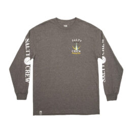 Salty Crew Tailed Long Sleeve T-Shirt Charcoal