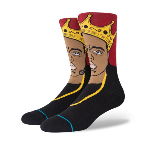 Stance Biggie Resurrected Sock Black