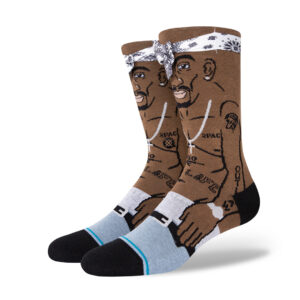 Stance Tupac Resurrected Sock Black
