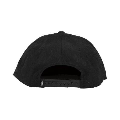 Vans Easy Box Snapback Hat Black Rear