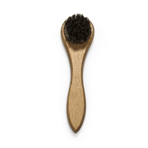 Billion Creation Wood Horsehair Cap Brush