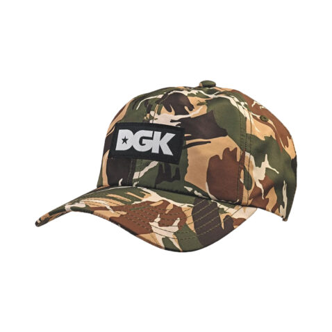 DGK Recon Strapback Hat Camo Front Right