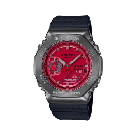G-Shock GM2100B-4A Black Red Front