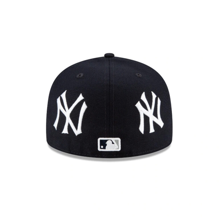 New Era 59Fifty New York Yankees Patch Pride Fitted Hat Dark Navy Rear New Era 59Fifty New York Yankees Patch Pride Fitted Hat Dark Navy Rear