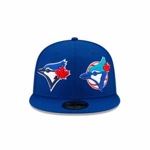 New Era 59Fifty Toronto Blue Jays Patch Pride Fitted Hat Royal Blue Front