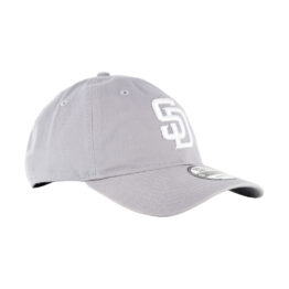 New Era 9Twenty San Diego Padres Strapback Hat Grey White