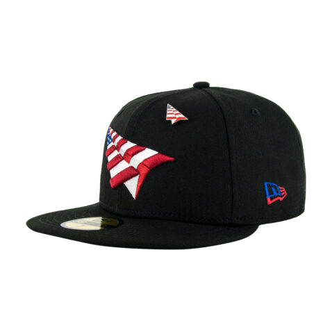 Paper Planes American Dream Crown 5950 Fitted Hat Black Side