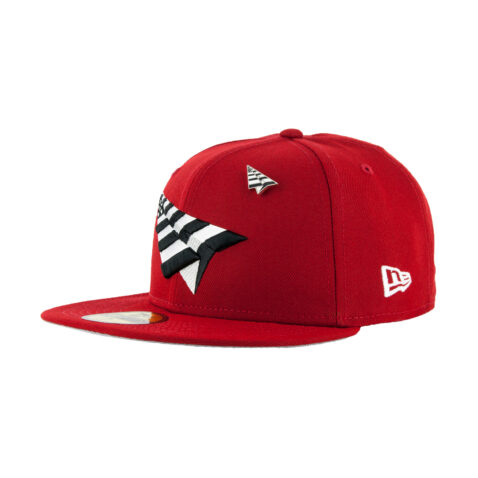 Paper Planes Crimson Crown 5950 Fitted Hat Red Side
