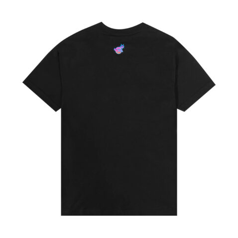 The Hundreds x Back To The Future 3 Logo T-Shirt Black Rear