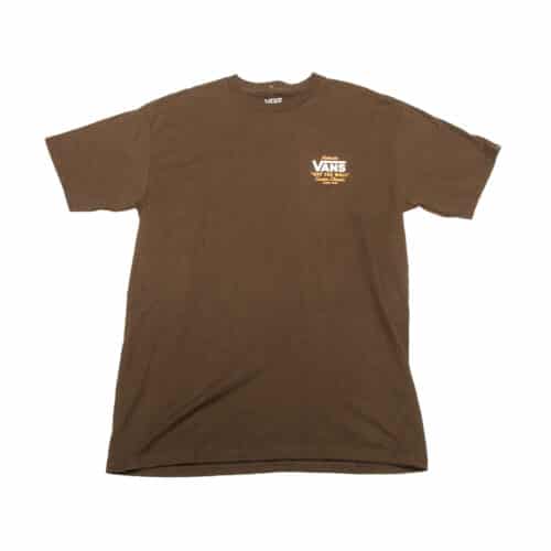 Vans Holder Street Classic Short Sleeve T-Shirt Demitasse Buckhorn Brown Front