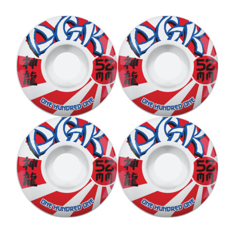 DGK Shogun Wheel White 52mm