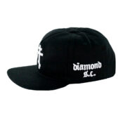 Diamond Sinner Snapback Black Front RIght