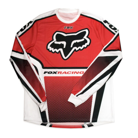 FOX Octaine LS Jersey Red Front