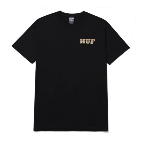 HUF x Playboy VVS Logo T-Shirt Black Front