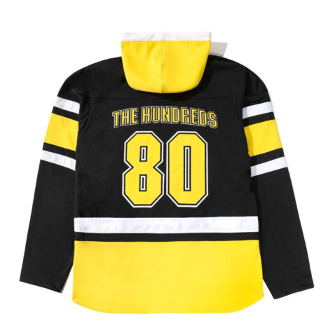 Hundreds Crusher Hockey Jersey Black Back