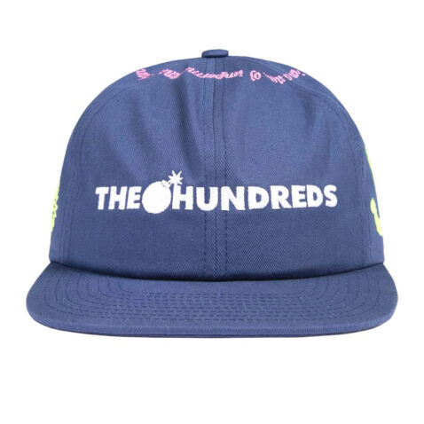 Hundreds Impermanence Snapback Royal Blue Front