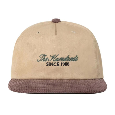 Hundreds North Snapback Brown Front